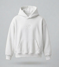 UA Essential Hoodie Blanca - mockup producto