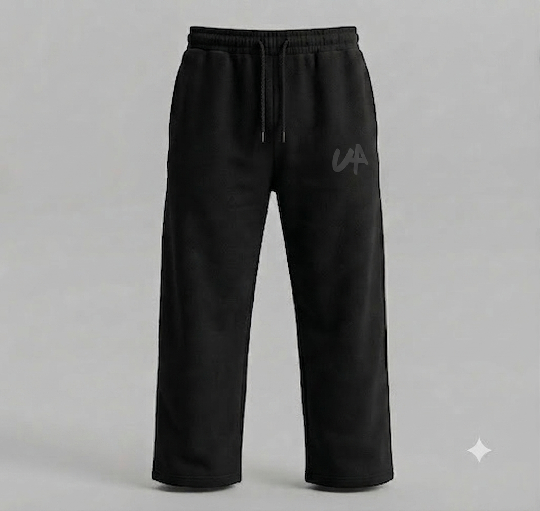 UA Essential Pants Negro - mockup producto